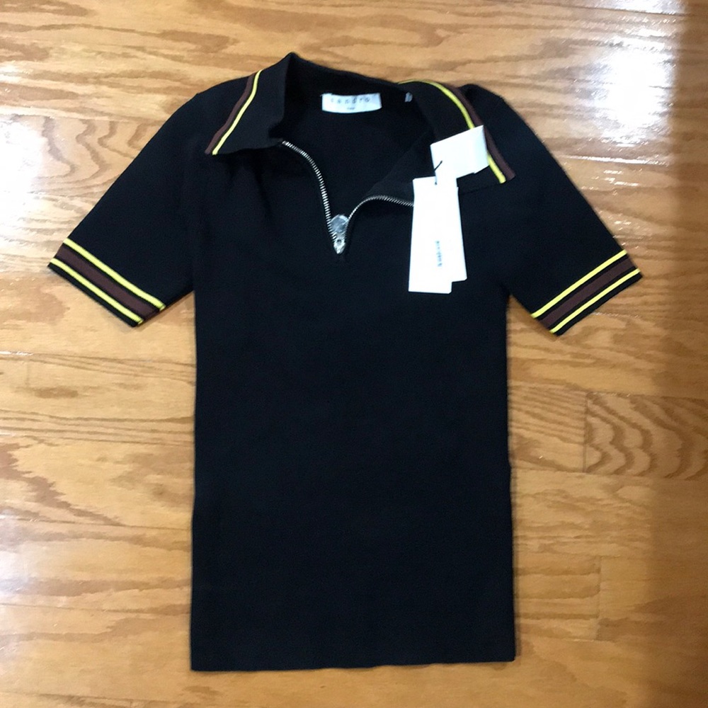 Sandro NWT zip up top